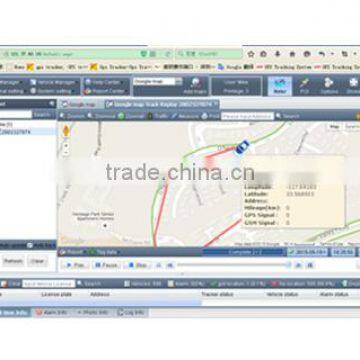 GPS locator server with customized logo/ tracking software with free apps