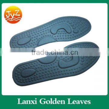 Insole factory breathable shock absobing anti-skidding Foot massage gel insoles, massage magetic insoles