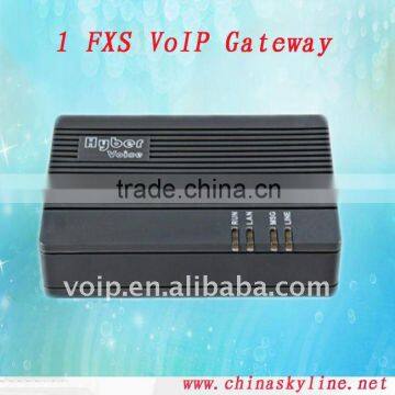 HT912T,with SIP and H.323,1 fxs port voip gateway/easy gateway