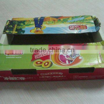 waterproof color packaging boxes for fruit