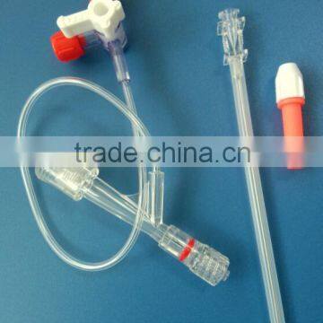 Medical disposable hemostasis valve set