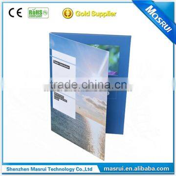 A5/A4 7 Inch Lcd Video Brochure Card