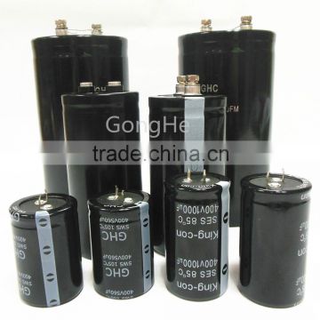 1000uf 400v Al capacitor for heat-resistant 1000uf 400v