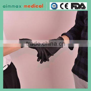 2016 High quality Cheap disposable nitrile gloves/thicken medical glove