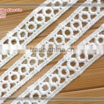 100% Polyester Lady Skirt Embroidered Lace Trimming photo-2