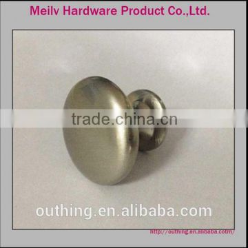 cheap brush nickel kitchen cabinet furniture cabinet zinc alloy knob