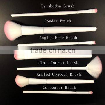 Synthetic best personalized make up brush set popular in market