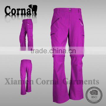 UV Protecion Women Summer Soft Polyester Colorful Made Anti-pilling Cutting of Ladies Trousers With Great Price photo-3