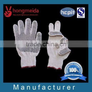 Cotton Knit Gloves Dotted Cotton Yarn Gloves