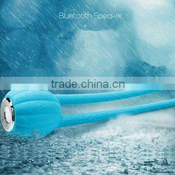 Outdoor Waterproof Bicycle Small Pumpkin Creative audio speakers Silicone Lanyard Computer Speakers