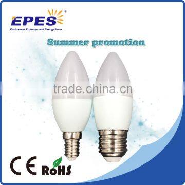 2016 Summer promotion welcomed E14 E27 4w 5w 6w 7w C37 led light bulb