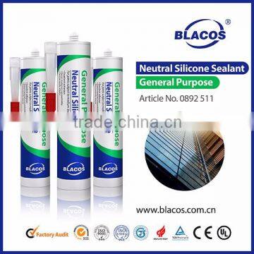 transparent high quality sanitaryware silicone glue for kitchen bathroom baths showers