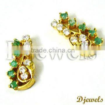 Diamond Gold Nose Pins, Diamond Nose Pins, Nose Pin Jewelry photo-2