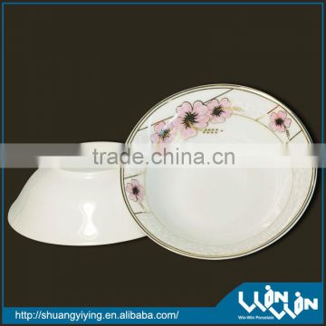 porcelain bowl and plate set wwb130015