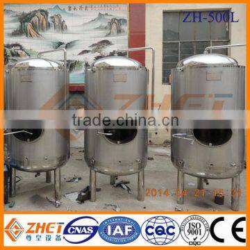 HOT SALE 500l storage tank for beer, stainless steel tank, wine tank CE/ISO 9001:2008