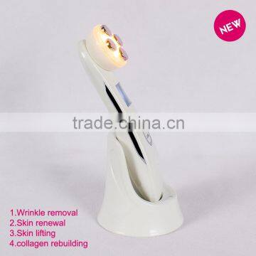rf Skin Whitening Face Machine for Women,red Blue Yellow Dpl Led Light Therapy, no Need Mesotherapy Skin Whitening Machine photo-3