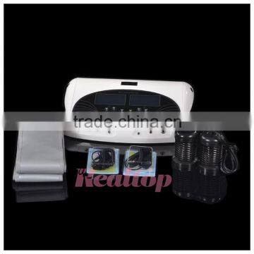 2016 New LCD Dual System Detox Foot Bath Spa Machine Ion Cleanse With Far Infrared Waistband photo-2