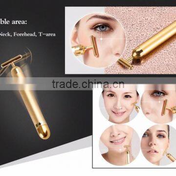 Mini Facial Beauty Device Beauty Bar 24k Gold Bar photo-3
