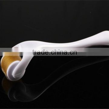 540 Titanium Needle Cosmetic Roller Fixed Head White Handle Facial Beauty Roller