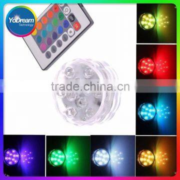 LED Wedding Decoration Waterproof Submersible LED Party Tea LED Light With Remote For Halloween Christmas Decor