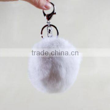 2015 New Fashionable Rabbit Pom Pom Fur Ball for Keychain photo-5