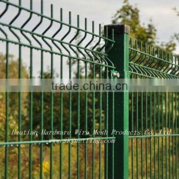 Welded Wire Mesh Barrier(galvanized+PVC-coated,used as fence mesh)