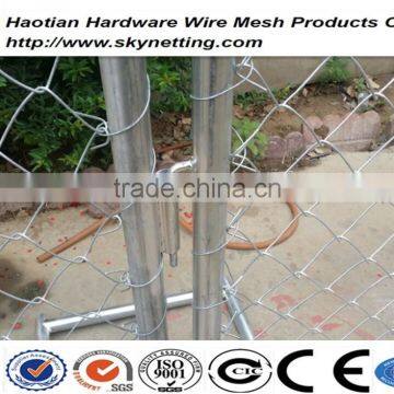 Alternative American Hot Dip Galvanized 6'x12' Chain Link Fence Temporary Temporary Yard Fencing Manufacturer photo-6