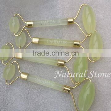 With Logo Healing Hot Stone Jade Massager Art Gift Crafts photo-5