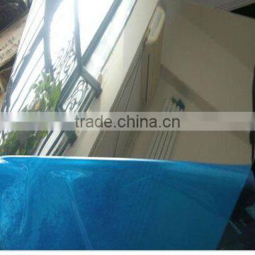 ALUMINUM MIRROR SHEET 1mm thickness Grey, Blue, Green and White color