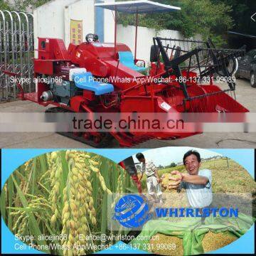 Whirlston 2016 Hot sale in Australia middle rice wheat soybean combine harvester