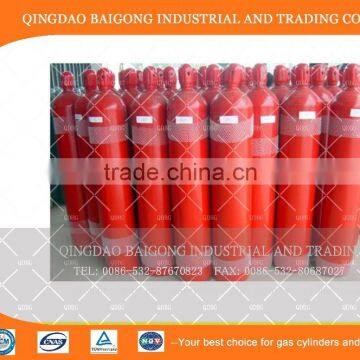 40L 50L CO2 Gas Cylinder Filling Low Price Carbon Dioxide Gas