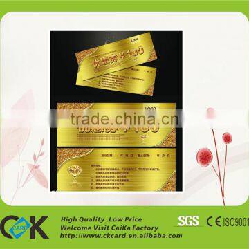 top quality engraved metal business card with elegant design