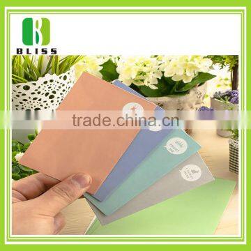 Custom design eco friendly paper colored envelopes