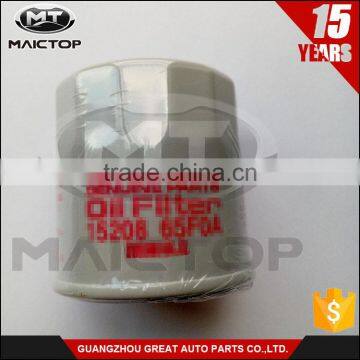 High Performance Automobile Oil Filter Type Oil Filter for Nis San OEM 15208-65F0A photo-3