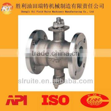 oilfield drilling API High Quality competitive price ANSI class 150-300 v-port flanged ball valve for sale Manufacturer