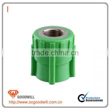 20MM- 110MM Green color PPR Pipe Female Thread Socket