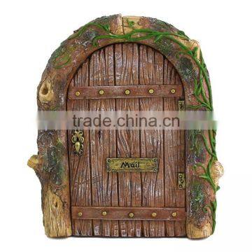 Wholesale Miniature Resin Miniature Fairy Garden Gnome Door