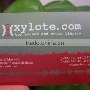 Full Color Printed Clear Business Card/name Card photo-5