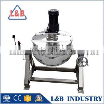 Steam Heater Tilting Steel Sugar Melting Blending Machines for sale