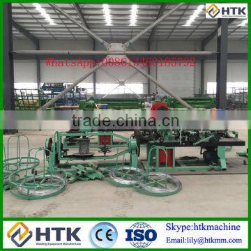 Hot Dipped Galvanized Double Twisted Barbed Wire Making Machine photo-2
