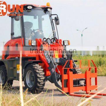 Qingdao Everun Machinery Moving Type 0.8 Ton Mini Wheel Loader With CE Approved photo-4