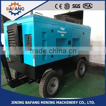 Diesel fuel screw air compressor used for mine