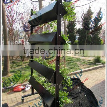 Bracketplant flower pot trolley, Flower Shelf Trolley, Bracketplant Display Trolley