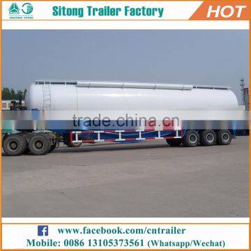 Customized Tanker Trailer Length Dry Silo Bulk Cement Bulker Tank Semi Trailer for Sale photo-2