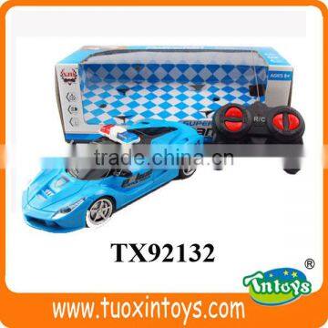 1 12 Scale Miniatures Toy Remote Control Police Car Without Battery photo-3