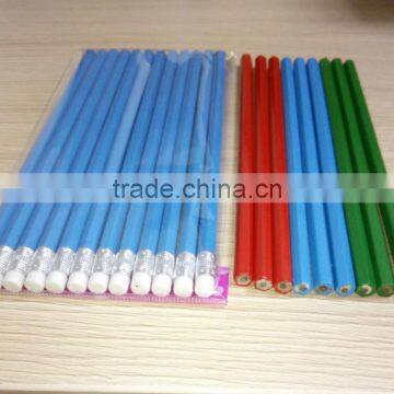 Wholesale Black Lead Wooden Pencils With Erasers photo-6
