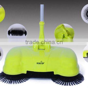 360 Degree Rotation Hand-propelled Sweeper,manual Cleaner photo-2