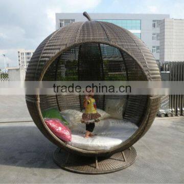 H- S-3035 Top Quality Outdoor Rattan Leisure Bed photo-3