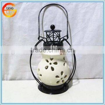 2015 competitive outdoor ceramic garden lanterns