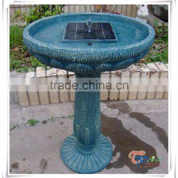 Small Fiberglass Outdoor Solar Water Fountain photo-2